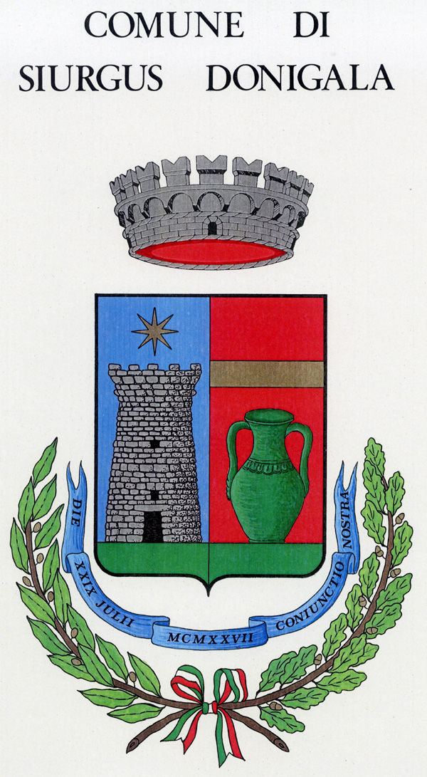 Emblema del Comune di Siurgus Donigala